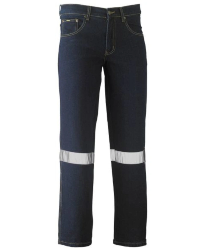 Bisley Workwear Women's 3m Taped Rough Rider Denim Stretch Jean Pant BPL6712T main image 1