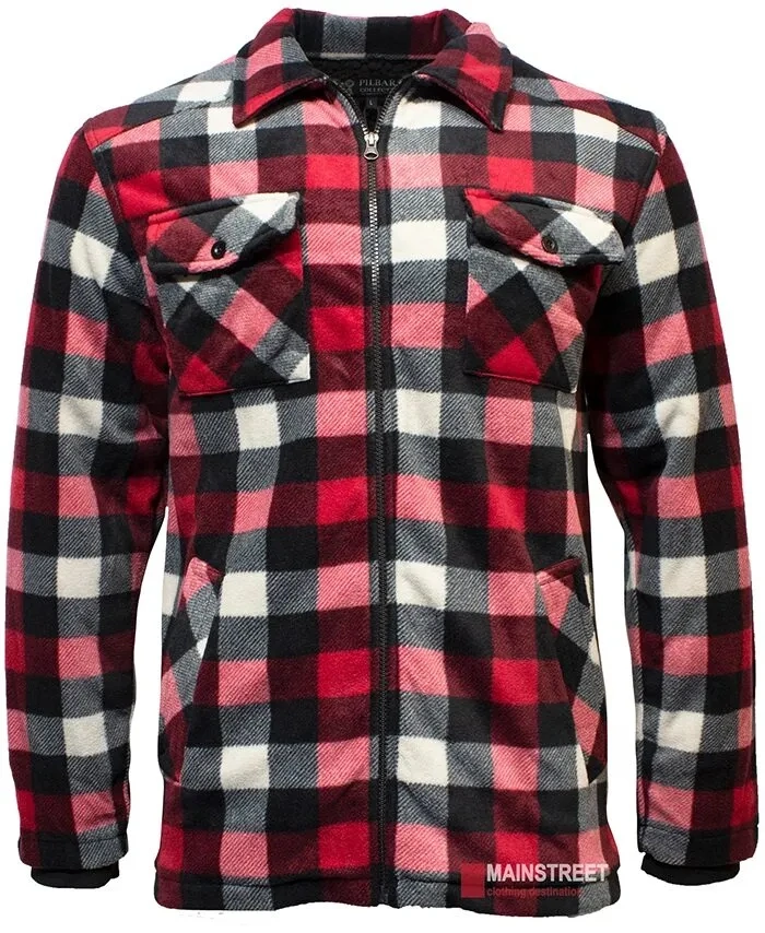Pilbara Mens Sherpa Lined Jacket Ritemate Workwear 