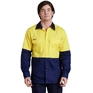 WORKWEAR, SAFETY & CORPORATE CLOTHING SPECIALISTS Workcool - Workcool 2 Hi-Vis Spliced Shirt L/S