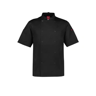 WORKWEAR, SAFETY & CORPORATE CLOTHING SPECIALISTS - Zest Mens S/S Chef Jacket