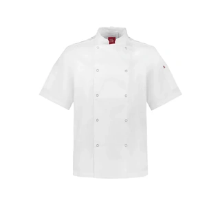 WORKWEAR, SAFETY & CORPORATE CLOTHING SPECIALISTS Zest Mens S/S Chef Jacket