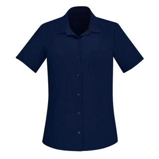 WORKWEAR, SAFETY & CORPORATE CLOTHING SPECIALISTS Florence Womens Plain Short Sleeve Shirt