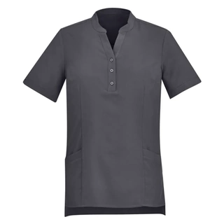 WORKWEAR, SAFETY & CORPORATE CLOTHING SPECIALISTS - Florence Womens Plain Short Sleeve Tunic 