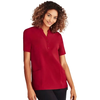 WORKWEAR, SAFETY & CORPORATE CLOTHING SPECIALISTS Florence Womens Plain Short Sleeve Tunic 