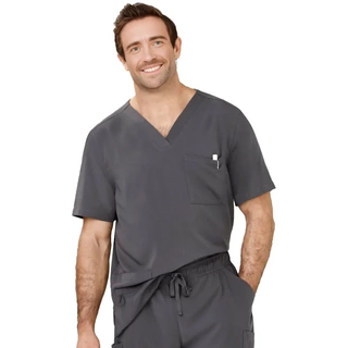 WORKWEAR, SAFETY & CORPORATE CLOTHING SPECIALISTS Avery Mens V-Neck Scrub Top