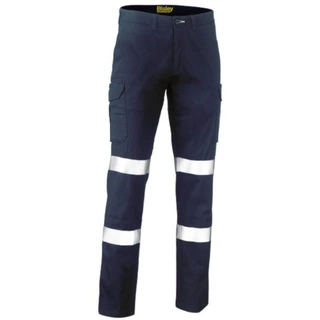 WORKWEAR, SAFETY & CORPORATE CLOTHING SPECIALISTS TAPED BIOMOTION STRETCH COTTON DRILL CARGO PANTS