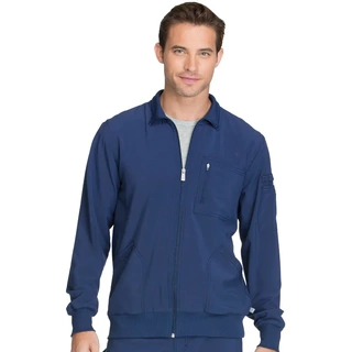 WORKWEAR, SAFETY & CORPORATE CLOTHING SPECIALISTS Infinity Men Warm Up Scrubs Jacket Zip Front 