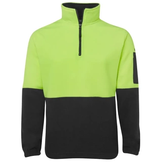 WORKWEAR, SAFETY & CORPORATE CLOTHING SPECIALISTS JB's HI VIS 1/2 ZIP POLAR FLEECE
