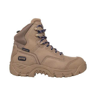 WORKWEAR, SAFETY & CORPORATE CLOTHING SPECIALISTS PRECISION MAX CT SZ WPI - WOMENS WORK BOOT - STONE