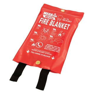 WORKWEAR, SAFETY & CORPORATE CLOTHING SPECIALISTS - 1.0m x 1.0m Fire Blanket