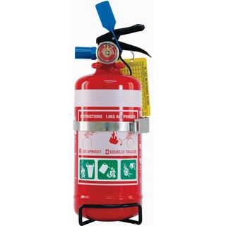 WORKWEAR, SAFETY & CORPORATE CLOTHING SPECIALISTS - 1.0kg ABE Extinguisher c/w Vehicle Bracket (MOQ 6)