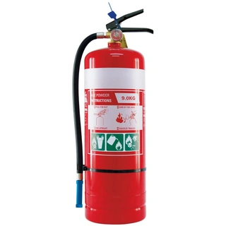 WORKWEAR, SAFETY & CORPORATE CLOTHING SPECIALISTS - 9.0kg ABE Extinguisher c/w Wall Bracket