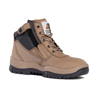 WORKWEAR, SAFETY & CORPORATE CLOTHING SPECIALISTS Stone Non-Safety ZipSider Boot