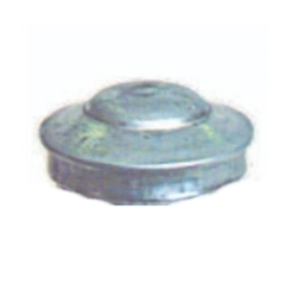 WORKWEAR, SAFETY & CORPORATE CLOTHING SPECIALISTS Aluminium Post Cap - Suitable for SP28-Black-One Size