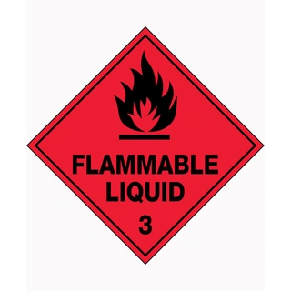 WORKWEAR, SAFETY & CORPORATE CLOTHING SPECIALISTS 270x270mm - Metal - Flammable Liquid 3